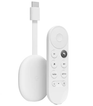 Google Chromecast with TV (HD) Media Streaming Device (Pre-owned)