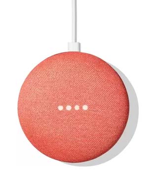 Google Home Mini (Coral) (Pre-owned)
