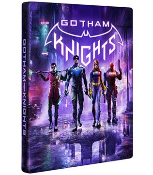 Gotham Knights Steelbook (No Game Included) (Minor Scratches & Dent) (Pre-owned)