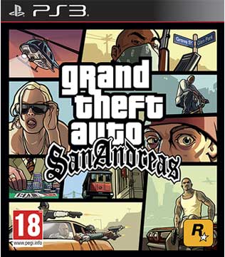 Grand Theft Auto San Andreas PS3 (Pre-owned)