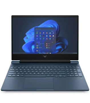 HP Victus 15-fb0135AX, 15.6 Inches,  AMD Ryzen 5 5600H with Radeon Graphics @ 3.30 GHz, 16 GB RAM, 512GB NVME SSD, NVDIA GeForce RTX 3050 , Performance Blue Laptop (Minor Wear & Tear) (Pre-owned)