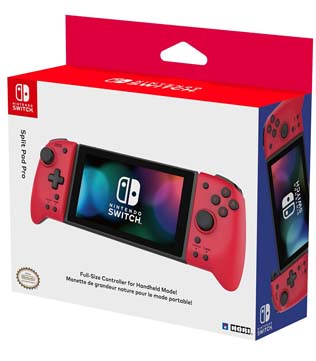 Hori Nintendo Switch Split Pad Pro (Red) (Pre-owned)