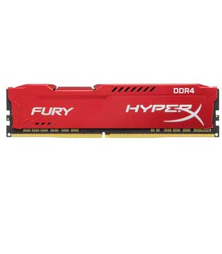 HyperX FURY 8GB 2133MHz DDR4 Red (HX421C14FR2/8) Desktop RAM (Pre-owned)