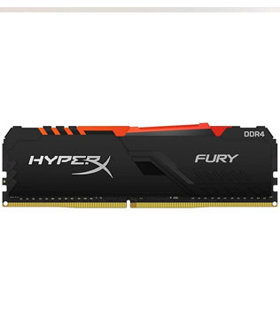 HyperX Fury 16GB DDR4 3200MHz RGB (HX432C16FB3A/16) Desktop RAM (Pre-owned)