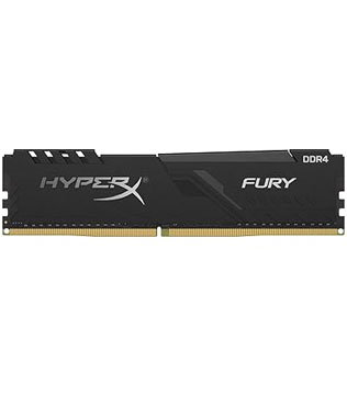 HyperX Fury 16GB DDR4 2400MHz (HX424C15FB4/16) Desktop RAM (Black) (Pre-owned)