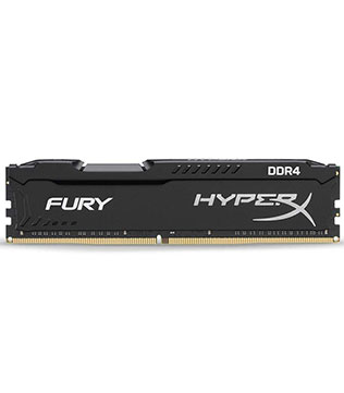 HyperX Fury Black 16GB DDR4 2400MHz (HX424C15FB/16) Desktop RAM (Pre-owned)