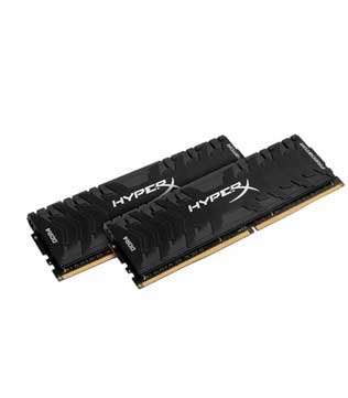 HyperX Predator 16GB (2 x 8GB) DDR4 3200MHz(HX432C16PB3K2/16) Black Desktop RAM (Pre-owned)