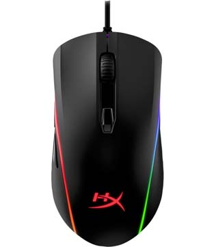 HyperX Pulsefire Surge RGB Wired Optical USB Gaming Mouse, Black (HX-MC002B) (Pre-owned)