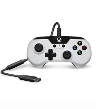 Hyperkin X91 Wired Gaming Controller White Xbox One (Pre-owned)
