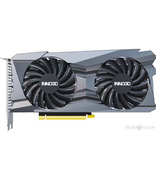 INNO3D GeForce RTX 3060 Ti 8GB TWIN X2 OC (N306T2-08D6X-1190VA32D) Graphics Card (Pre-owned)