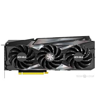 INNO3D ICHILL GeForce RTX 3080 X3 10GB (C30803-106XX-1810VA37) Graphics Card (Pre-owned)