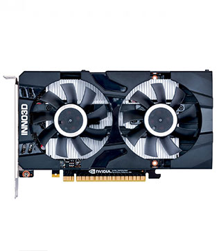 INNO3D NVIDIA GEFORCE GTX 1650 Twin X2 4GB GDDR6 (N16502K-04D6) Graphics Card (Pre-owned)