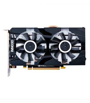 INNO3D NVIDIA GeForce GTX 1660 Super Twin X2 6 GB GDDR6 (N166S2-06D6-1712VA15L) Graphics Card (Pre-owned)