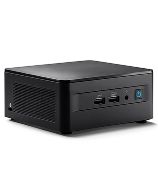 INTEL NUC12WSKi7 ,12th Gen Intel(R) Core(TM) i7-1260P 2.10 GHz, 16 GB RAM, 250GB NVME SSD, Intel® Iris® Xe Graphics, Black (Pre-owned)