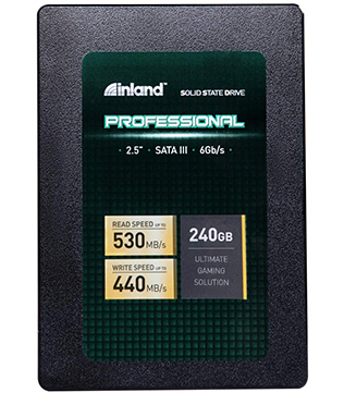 Inland Professional 240GB SATA 2.5Inch Internal Solid State Drive (Pre-owned)