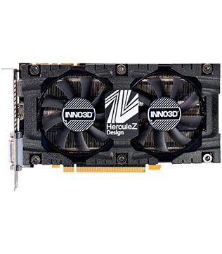 Inno3D GTX 1070 8GB GDDR5 Twin X2 V3 (N1070-2SDV-P5DS) Graphics Card (Pre-owned)