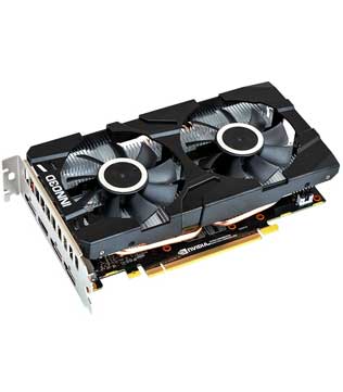 Inno3d GeForce GTX 1660 Twin X2 6GB GDDR5 (N16602-06D5-1510VA15) Graphics Card (Pre-owned)
