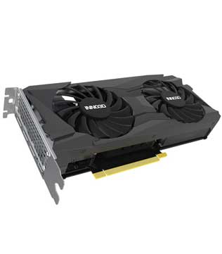 Inno3d RTX 3050 Twin X2 OC 8GB GDDR6 (N30502-08D6X-11902130) Graphics Card (Pre-owned)