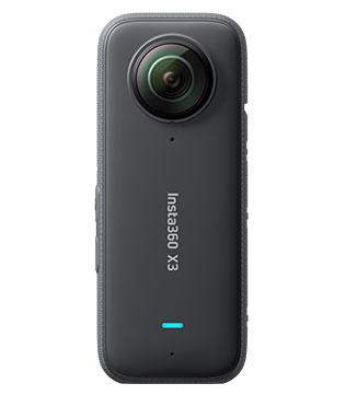 Insta360 X3 and Action Camera (Black) (Pre-owned)