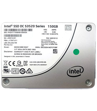 Intel 150GB (SSDSC2BB150G7) 2.5Inch SATA Internal Solid State Drive (Pre-owned)