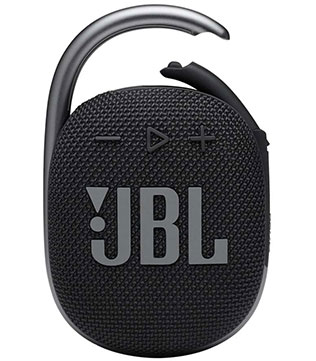JBL Clip 4 Portable Wireless Bluetooth Speaker (Black) (Pre-owned)
