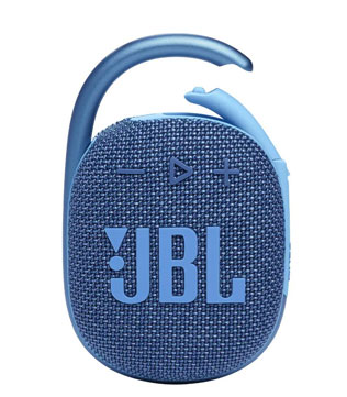 JBL Clip4 Portable Wireless Bluetooth Speaker (Blue) (Pre-owned)