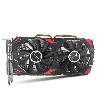 JIESHUO AMD RX 580 8GB GDDR5 2048SP Graphics Card (Pre-owned)