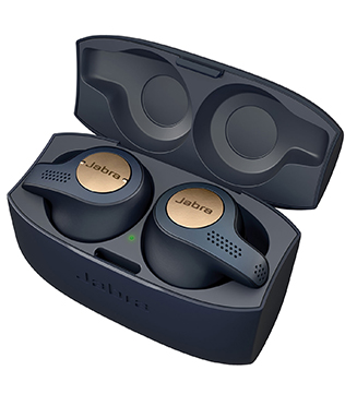 Jabra Elite 65T Truly Wireless Bluetooth Earbuds (Blue) (Pre-owned)