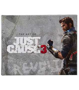 Just Cause 3 Hard Cover Art Book (No Game Included) (Pre-owned)