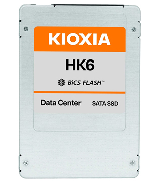 KIOXIA 1.92TB (KHK61VSE1T92) 2.5 Inch SATA Internal Solid State Drive (Pre-owned)