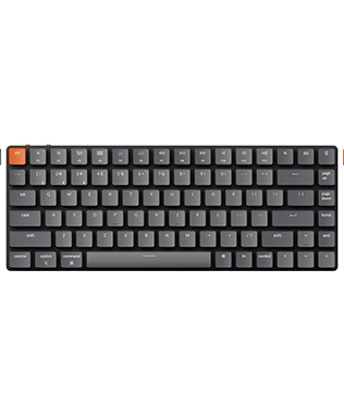Keychron K3 Ultra-Slim Wireless Bluetooth/USB White LED Backlit Wired Mechanical Keyboard (Pre-owned)