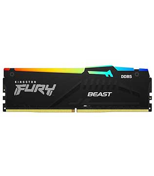 Kingston Fury Beast 16GB 4800MHz DDR5 (KF548C38BB-16) Desktop RAM (Pre-owned)