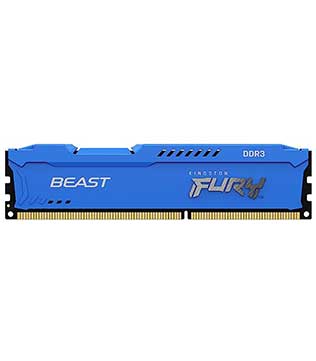 Kingston Fury Beast Blue 4GB 1866 MHz DDR3 (KF318C10B/4) Desktop RAM (Pre-owned)