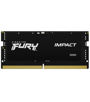 Kingston Fury Impact 16GB 4800MHz DDR5 (KF548S38IB-16) (Black) Laptop RAM (Pre-owned)