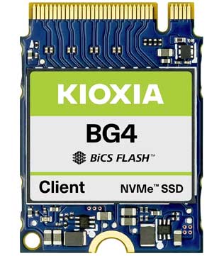 Kioxia 512GB M.2 NVMe (KBG40ZNS512G) Solid State Drive (Pre-owned)