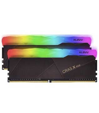 Klevv CRAS X RGB 16GB (8GBx2) DDR4 3600Mhz (KD48GU880-36A180X) Desktop RAM (Pre-owned)