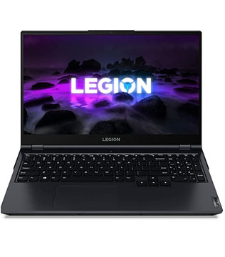 LENOVO LEGION 5 15ITH6, 15.6 Inches, Intel Core i7-11800H, 16 GB RAM, 512 GB SSD, NVIDIA GeForce RTX 3050 GPU, Windows 11 Home Single Language, Phantom Blue Laptop (Pre-owned)