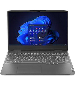LENOVO LOQ 15IRH8, 15.6 Inches, 12th Gen Intel(R) Core(TM) i5-12450H @2.00 GHz, 16 GB RAM, 512 GB NVME SSD, NVIDIA GeForce RTX 4060, Storm Gray Laptop (Open Box)