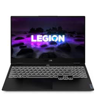 LENOVO Legion S7-15ACH6, 15.6 Inches, AMD Ryzen 7 5800H with Radeon Graphics @3.20 GHz, 16 GB RAM, 1 TB NVME SSD, NVIDIA GeForce RTX 3060, Shadow Black Laptop (Pre-owned)