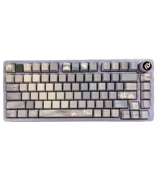 LEOBOG Hi75 Aluminum Alloy Wired Mechanical Keyboard (Customize Keys) (LAVENDER) (Open Box)