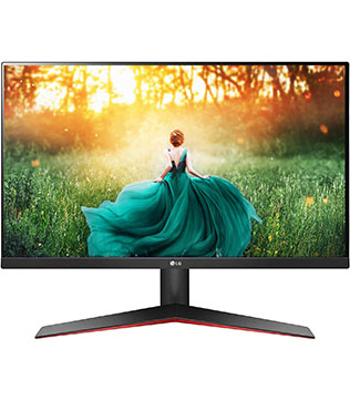 LG 24Inch (24MP60G) Full Hd IPS Panel (Black) (Minor Scratch) Monitor (Pre-owned)