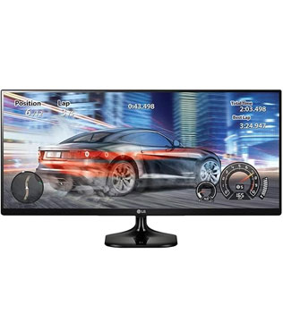 LG 25Inch (25UM58) UltraWide Full HD IPS Panel Monitor (Black) (Pre-owned)