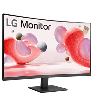 LG 32 Inch 32MR50C Full HD Curved Monitor (Black) (Pre-owned)