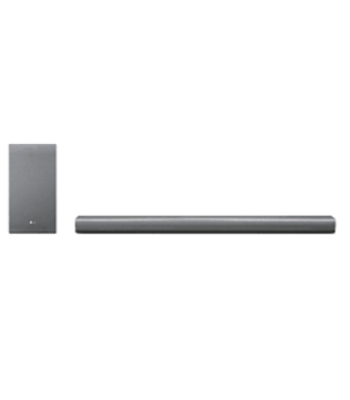 LG SJ5 320W Wireless Dolby Bluetooth Sound bar (Silver) (Pre-owned)