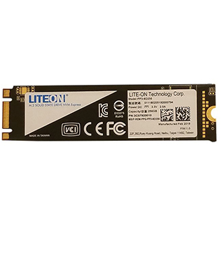 LITE-ON IT CORPORATION 256GB M.2 NVMe Internal Solid State Drive (Pre-owned)