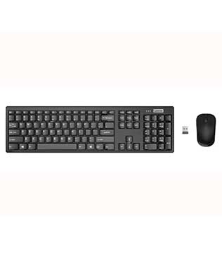 Lenovo 100 Wireless Keyboard & Mouse Combo (Black) (Pre-owned)
