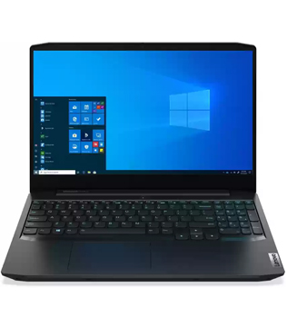 Lenovo IdeaPad Gaming 3 15ARH05, 15.6 Inches, AMD Ryzen 5 4600H with Radeon Graphics 3.00 GHz, 16 GB RAM, 512 GB NVME SSD, NVIDIA GeForce GTX 1650, Onyx Black Laptop (Pre-owned)