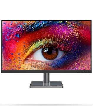 Lenovo L-Series (L32P) 32Inch 4K UHD IPS Monitor (Raven Black) (Pre-owned)