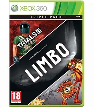 Limbo, Trials HD, Splosion Man Triple Pack Xbox 360 (Pre-owned)