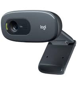 Logitech C270 HD Webcam (Black) (Pre-owned)